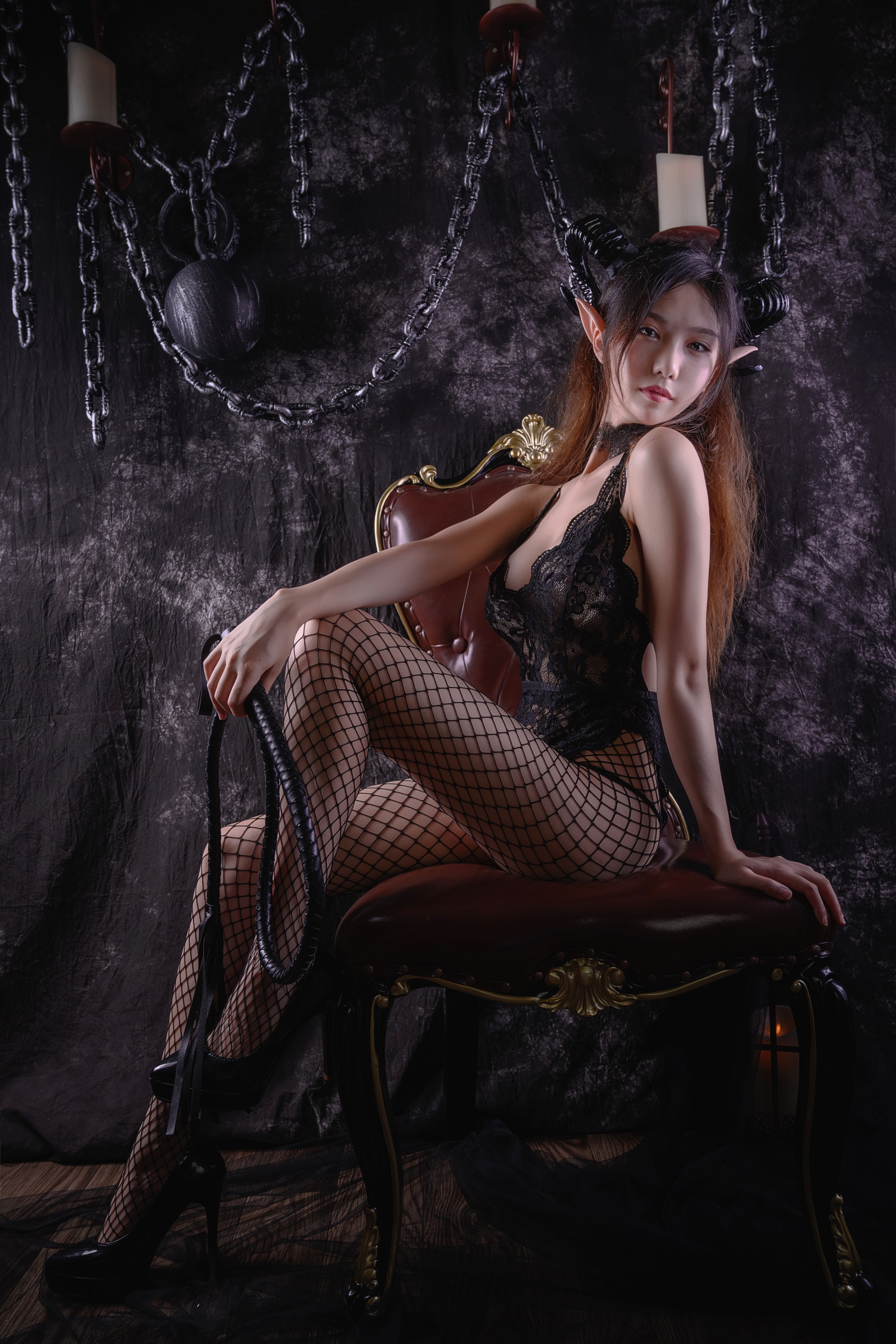 图片[1]-抖娘-利世 – NO.002 魅魔 [36P]-XikXak